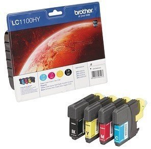 Brother LC-1100HY Multipack 4-farbig (LC1100HYVALBPDR)