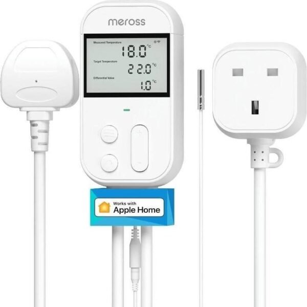Meross SMART HOME WI-FI THERMOSTAT/HEAT.&COOLING MTS200BHK, Thermostat