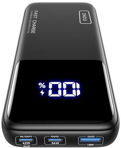 INIU MegaPower?PD 20000 mAh Schwarz