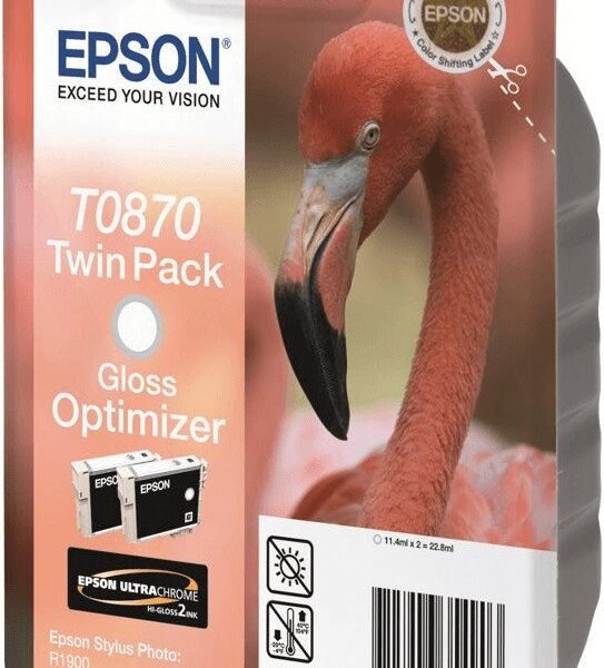 Epson T0870 Twinpack Gloss Optimizier (C13T08704010)